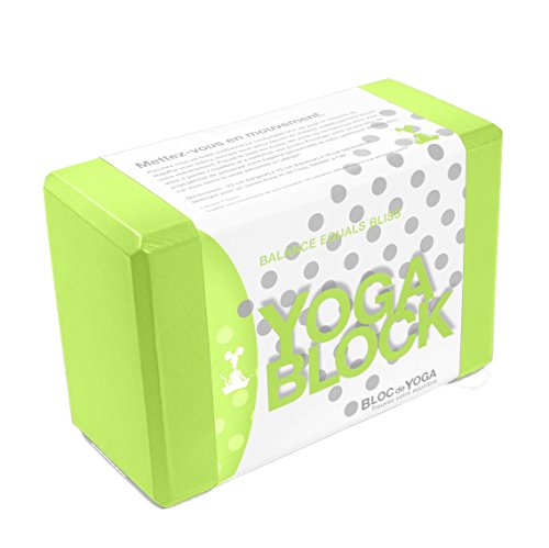 YogaRat Yoga Blocks: Two Block Sets, Yoga Block and Yoga Strap Sets, Lightweight, High Density EVA Closed Cell Foam, 9