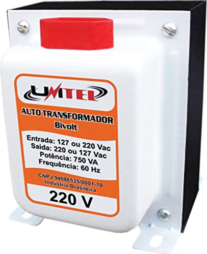 Autotransformador Bivolt 750Va Série Ouro- Gabinete De Aço, Unitel, 25878