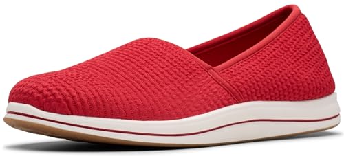 Clarks ���f�B�[�X �u���[�Y �X�g���b�` CloudSteppers �X���b�|�� ���[�t�@�[, �`�F���[, 24.5 cm