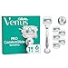 Produktbild Gillette Venus Pro ComfortGlide Sensitive Damenrasierer  Nassrasierer mit einem Hauch von Aloe Vera, Inkl. 6 Ersatzklingen, Langlebiges Metallhandstück und Duschhalterung