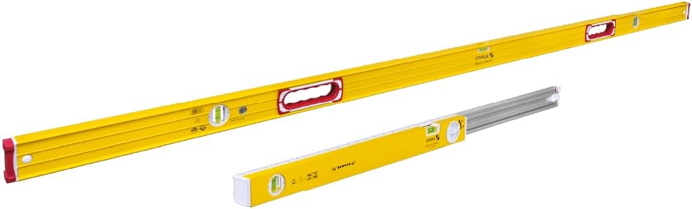 STABILA Jamber Set with 78" Type 196 Spirit Level and Type 80 T 24"40" , Cat. Number 37540