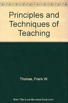 Hardcover Principles and Techniques of Teaching Book