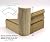 3/4" x 2 3/4" x 6" Poplar (Paint Grade) Outside Radius Corner Base Block, Trim Molding (30)