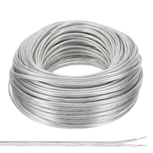 Câble électronique souple isolé transparent 20 AWG avec fil de cuivre 30m