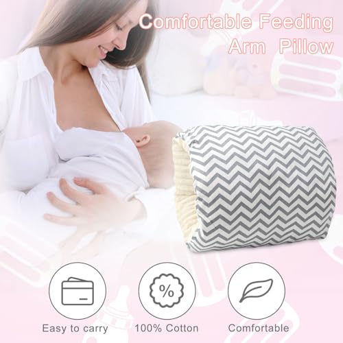 HENGBIRD Breastfeeding Pillow Nursing Pillow, Feeding Pillow Baby Nursing Pillows Breastfeeding Arm Pillow, Breast Feeding Pillow Baby Nursing Pillow Baby Support Pillow, Gift for Novice Mothers - Image 3