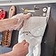 Gebol Einweghandschuh Praktimax 50 Stück | Universalgröße | Kartonaufhängung für einfache Entnahme | Plastik Schutzhandschuhe passend für linke und rechte Hand | wasserfest | durchsichtig