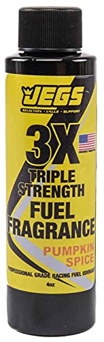 JEGS 63665 Fuel Fragrance Pumpkin Spice Scented 4 oz. Bottle Safe for All Intern