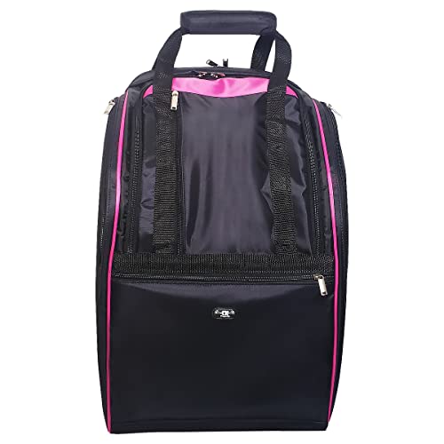 Raqueteira Mochila Feminina Rosa para 3 Raquetes Beach Tennis