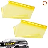 √【Einfache Bedienung】: Das selbstklebende Design der Scheinwerferfolie ist sehr einfach zu installieren und zu entfernen. Sie müssen nicht auf andere komplizierte Tools zurückgreifen, sondern können dies selbst tun. Es ist leicht zu kleben und hinterlässt keine Spuren.