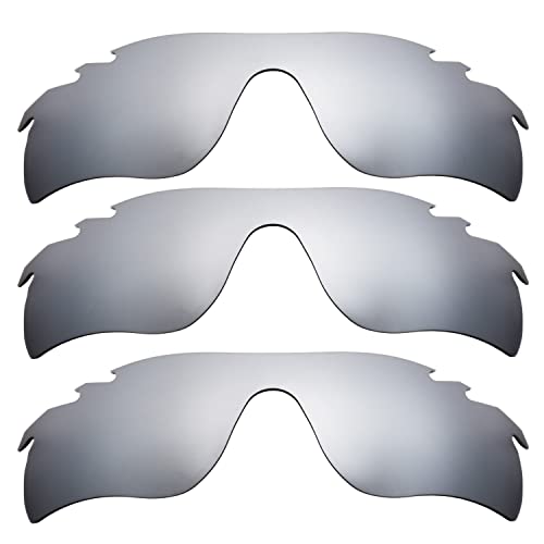 Verres polarisés Oakleys Radarlock Path bloquant l'éblouissement avec leur teinte Titane unique
