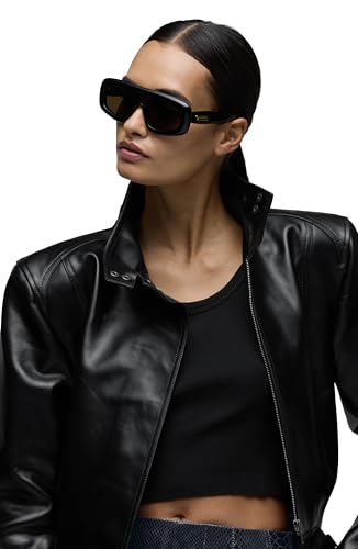 HUDSON Women's Brooks Nader Sarah Jane Leather Jacket4