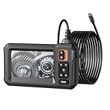 Endoskopkamera, 4,3-Zoll-IPS-Bildschirm, HD-Endoskop, Einfach zu Bedienen, IP67 Wasserdicht, Multifunktional für die Kanalinspektion (10 m / 32,8 Fuß)