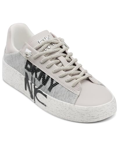 Image of DKNY Womens Ginali Everyday Lace Up Platform Sneaker