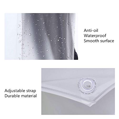 Besteasy APRON Transparent Pvc, 47 Inchx27.5 Inch Keeps You Clean And Dry When Dishes Washing Kitchen Cooking Lab Work Heavy Duty Work Butcher Dog Grooming Cleaning Fish Unisex thumb #3