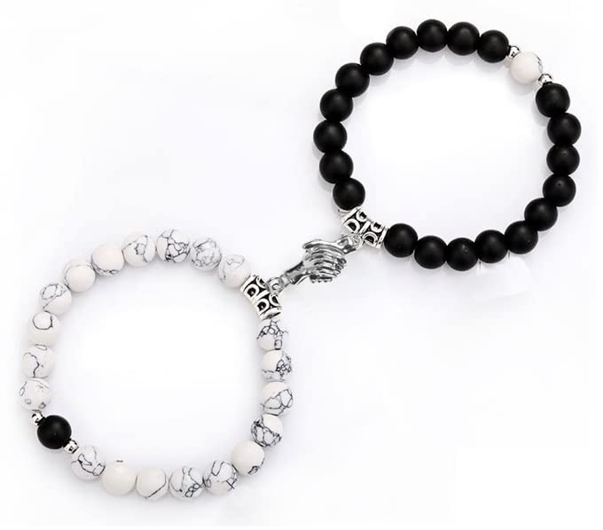 See full amazon price history chart for Unisex Adult Uniqon Magnetic Valentines Day Love Couples Hold Hands In Hand 2 In 1 Duo Wrist Band Cuff Elastic Field Therapy 8Mm Howlite Beads Stone Moti Bracelets Unisex Adult Uniqon Magnetic Valentines Day Love Couples Hold Hands In Hand 2 In 1 Duo Wrist Band Cuff Elastic Field Therapy 8Mm Howlite Beads Stone Moti Bracelets (B0B59P8HS7) Amazon Price History, Amazon Price Tracker