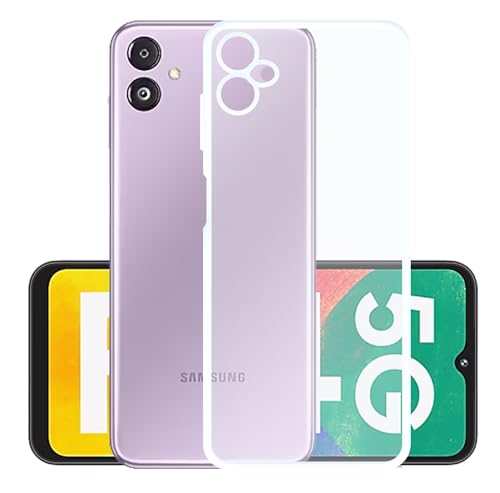 Image of YOFO Back Cover for Samsung Galaxy F14 (2.0 MM|SlimFlexible|Silicone|Transparent|Camera Protection)