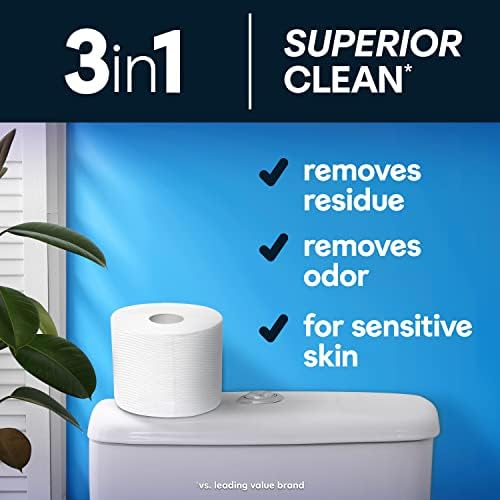 Cottonelle Ultra Clean Toilet Paper with Active CleaningRipples, 1- Ply, 24 Family Mega Rolls (4 Packs of 6) (24 Family Mega Rolls= 132 Regular Rolls), 388 Sheets per Roll, Packaging May Vary 3 Cottonelle Ultra Clean Toilet Paper with Active CleaningRipples, 1- Ply, 24 Family Mega Rolls (4 Packs of 6) (24 Family Mega Rolls= 132 Regular Rolls), 388 Sheets per Roll, Packaging May Vary