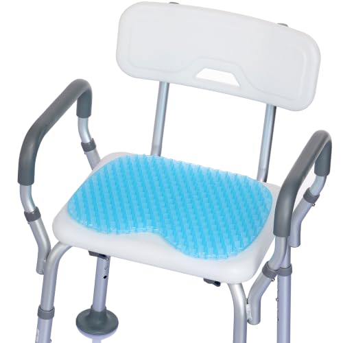 Ktaxon Bedside Shower Chair with Anti-Slip Pads