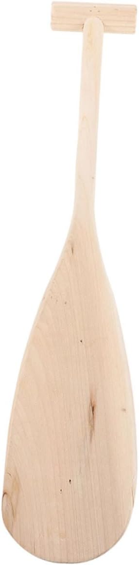COHEALI 23.5 Wooden Paddle for Boys and Girls Lightweight Canoe Oar Unisex Design for Boating and Water Play