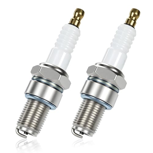 Wetenex BR8ES Spark Plug for NGK 5422 BR8ES Kawasak Yama Polaris KDX220R CR250 WR250 RT180 Dirt Bike Motorcycle Marine ATV 2 PACK
