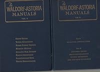 Waldorf Astoria Manuals (Volumes I & II) B001W9NVFE Book Cover