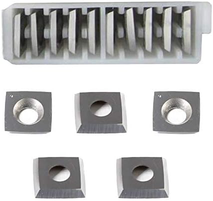15mm Square Carbide Inserts Cutter with 2" Radius Face for Wood Cutting Tools image 5