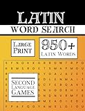  Latin Word Search: Second Language Games Word Finds