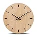 Produktbild Cander Berlin MNU 8730 E Wanduhr Holz 30,5 cm Holzuhr lautlos geräuschlos Eiche leise Massivholz modern ohne Tickgeräusche analog Vintage Wohnzimmer Küche Flur Büro