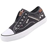Suela cómoda mustang 1272-401, Zapatillas Mujer, Negro, 44 EU