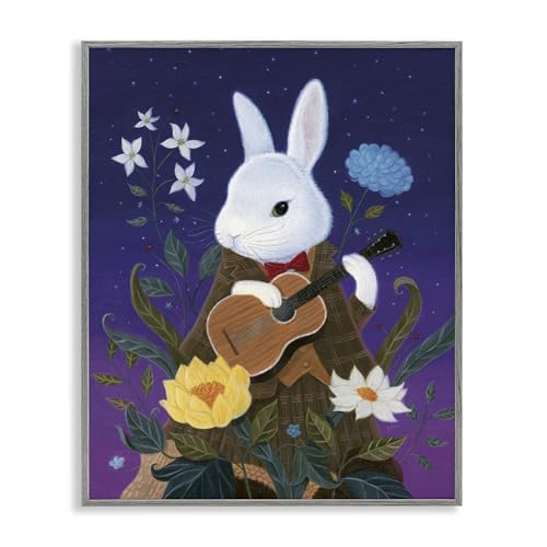 Stupell Industries 'Maria Von Carrot'�A�z����W�[�N���[�A�[�g�A�O���[�A40.5 x 60.8cm�A�|���₷�����A�č����A�W�[�i�E�}�^���b�c�H��