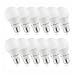 Otronics 9W LED Light Bulb A19,Non-Dimmable LED Bulb [65W Equivalent], 5000K (Daylight Glow), 810 Lumens, Medium Screw Base(E26), UL-Listed(pakc of 12)