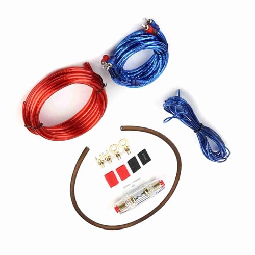Kit de cables de audio para automóvil para disfrutar de graves potentes viajando 2