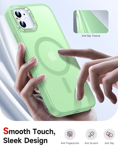 LeYi for iPhone-11 Phone Case with Screen Protector & Camera Cover Mint - image 2