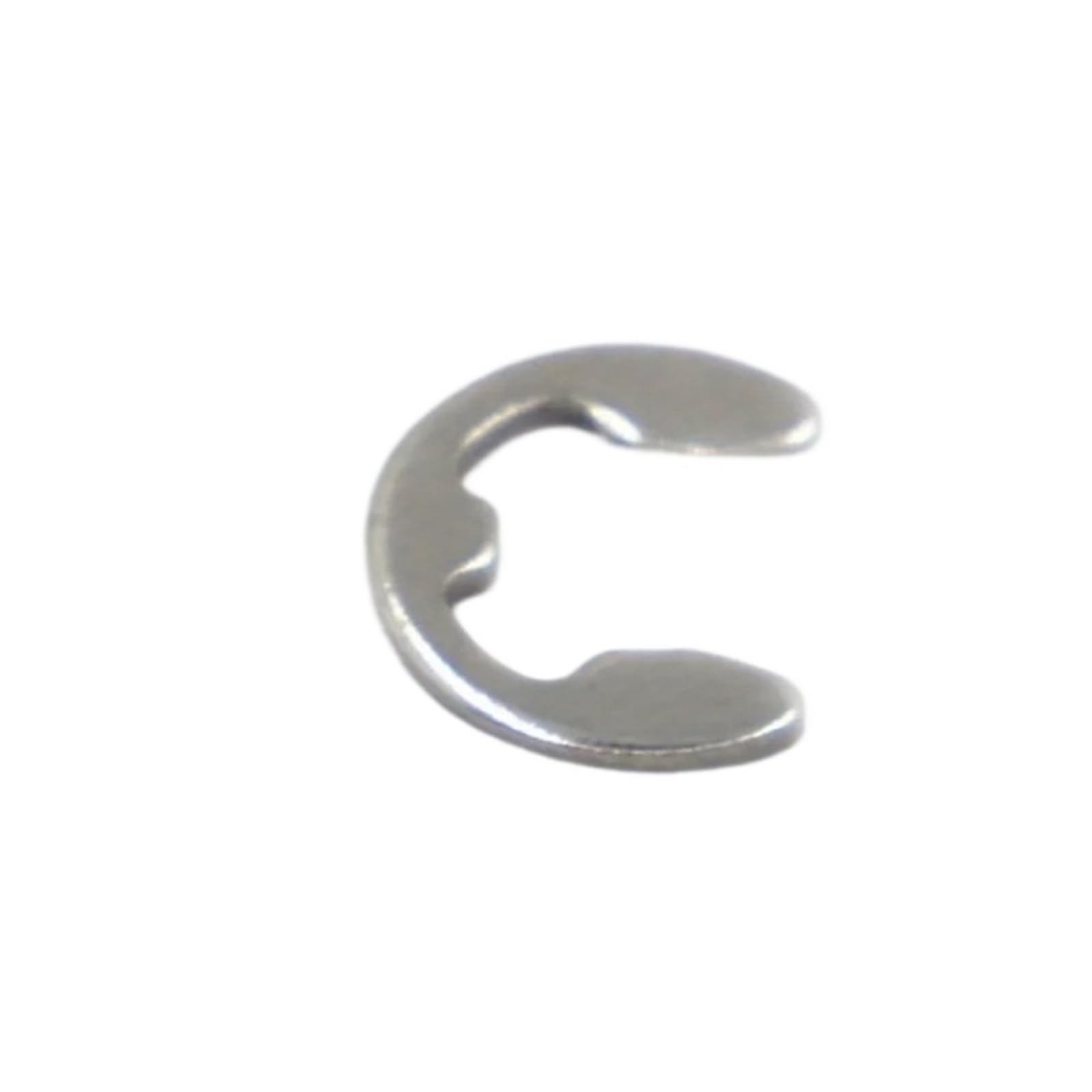 Anello elastico a clip con collare di fissaggio for albero in acciaio inossidabile A2 304