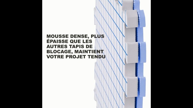Tapis de Blocage Pour le Crochet - 9 Tapis de Blocage Paisses Avec