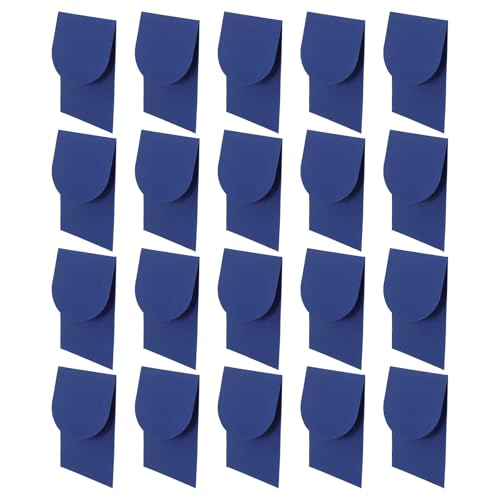 Sobres azules de papel TOYANDONA minimalistas y resistentes para correspondencia selecta