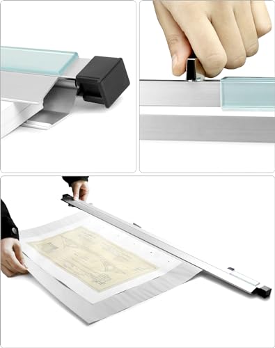 QWORK Blueprint File Hanging Clamps, 12 Pack 30" Blueprint Binding Strips, Large Document Storage and Organization, Architectural Drawing Storage Tool for Poster, Plans & Drawings by QWORK - Image 7