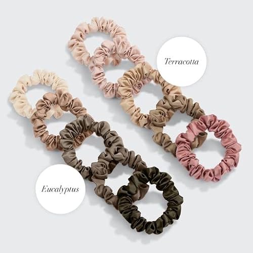 Kitsch 810112560558 Satin Hair Scrunchies For Women, Softer Than Silk Scrunchies thumb #5