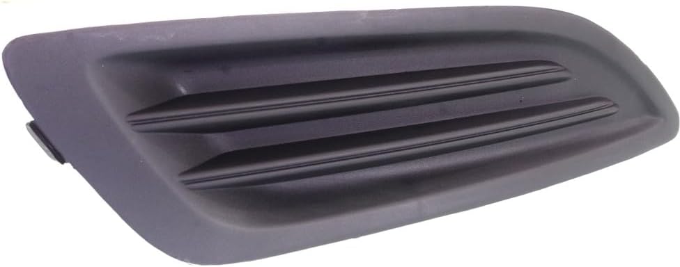 For Ford Fiesta 2014 15 16 17 18 2019 Fog Light Cover Passenger Side | Sedan & Hatchback Models | Textured Black | Made Of Plastic | Replacement For FO1039171 | 191275384039, D2BZ15266AA