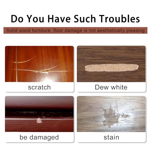BOPOVA Furniture Markers Touch Up, Scratch Repair Kit, 3 Color Wood Markers for Scratches, Stains, Floors, Tables, Desks, Cabinets, Bedposts (Brown, Reddish Brown, Chestnut)