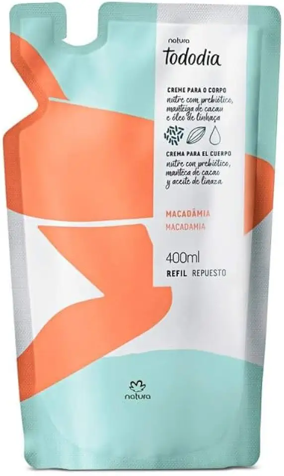 NATURA TODODIA HIDRATANTE CORPORAL MACADAMIA REFIL 400ML