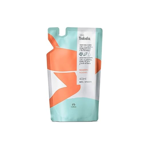 NATURA TODODIA HIDRATANTE CORPORAL MACADAMIA REFIL 400ML