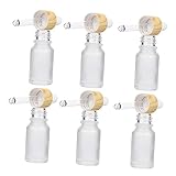 Flacon compte-gouttes ambre : avec un design compte-gouttes, facile à presser le liquide.