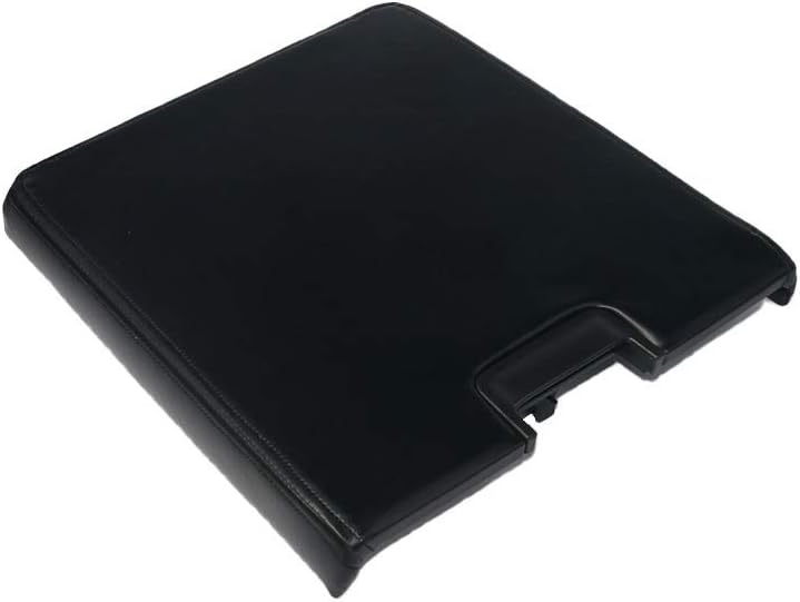 Center Console Lid Replacement Kit with Latch - Compatible with Chevy, GMC, Cadillac - 2007-2013 - Silverado 1500, Avalanche, Tahoe, Suburban, Sierra 2500HD, 3500HD, Yukon XL - 20864151, 20864153