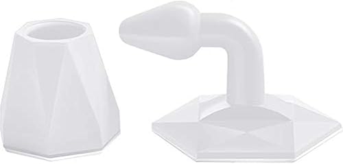 Paquete de 5 topes autoadhesivos para puerta montado en el suelo, tope de puerta de seguridad, soporte de puerta silencioso, protector de pared para