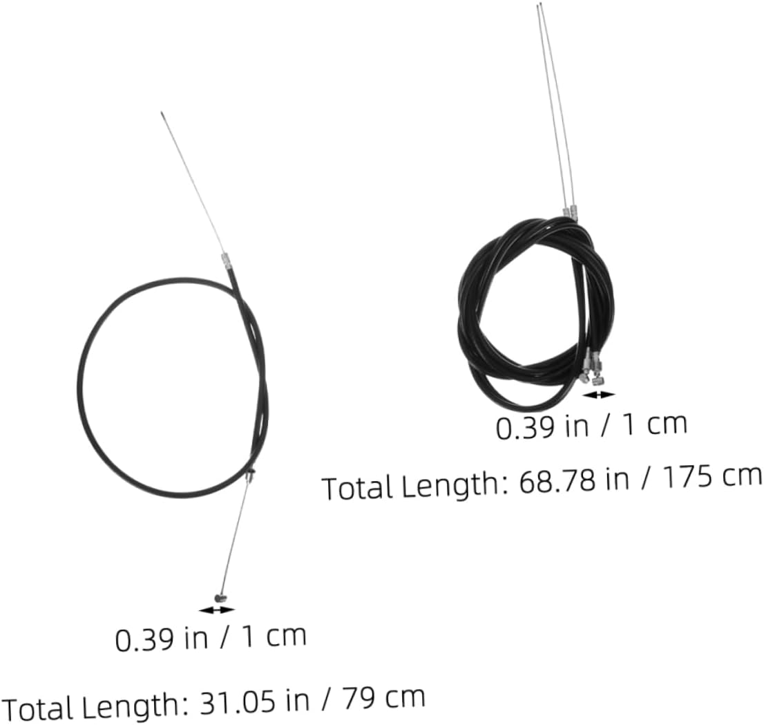 Professional Bike Brake Cables Kit Replacement Bike Brake Lines Housing Front Rear Cables for Road Easy to Install