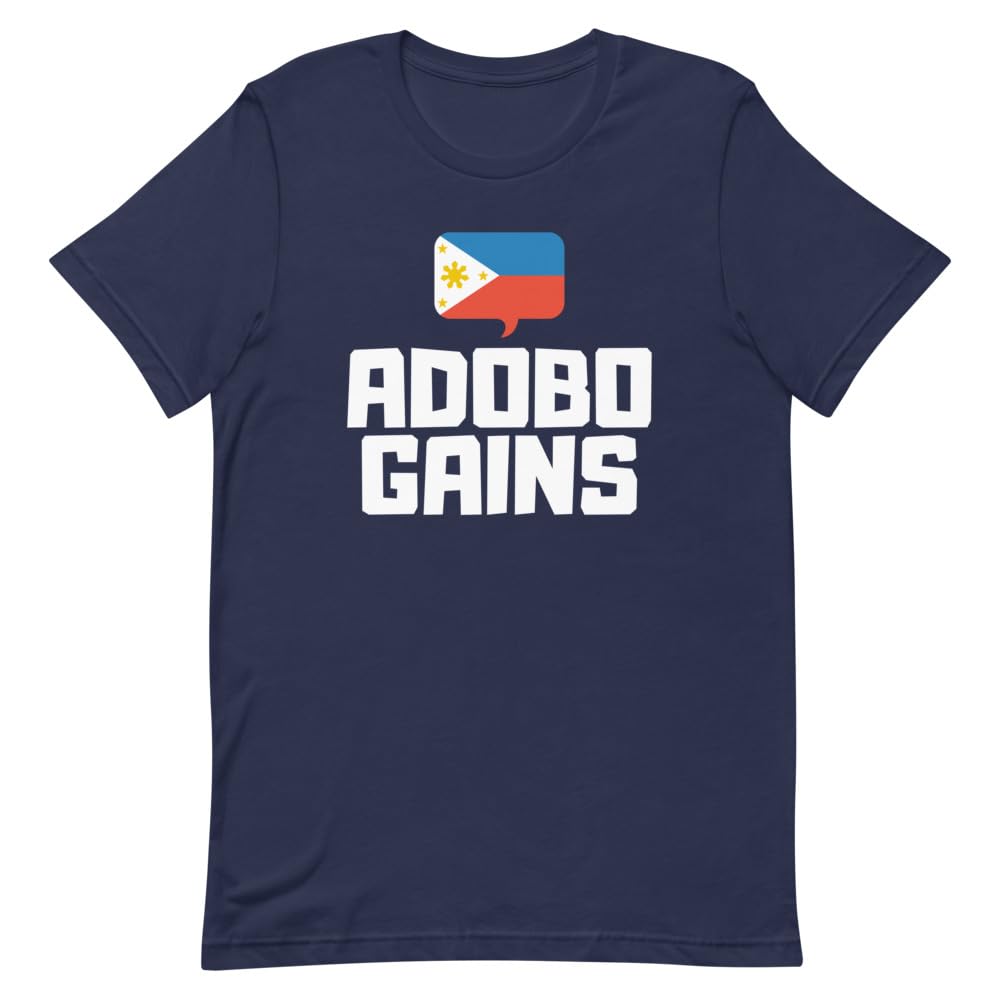 Humorous Adobo Flexing Enthusiasts Filipino Tee Shirt | Funny Foodie
