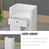 Front Desk Reception Counter,Reception Desk Retail Checkout Counter, Simple Cashier Cabinet, Reception Room Table with Storage/Drawer, for Salon Office Restaurant, Small Shop,Modern Supermar
