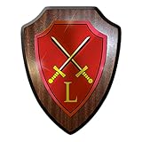 edle Optik Panzerlehrbrigade 9 altes Wappen Abzeichen BW Munster Wappenschild #17729