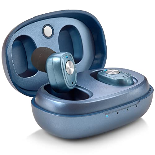 Rechargeable Pair with Noise Cancellation, Digital Device for Seniors and Adults - ITC Nano Personal - One-Touch Control and Low Distortion Assistive...